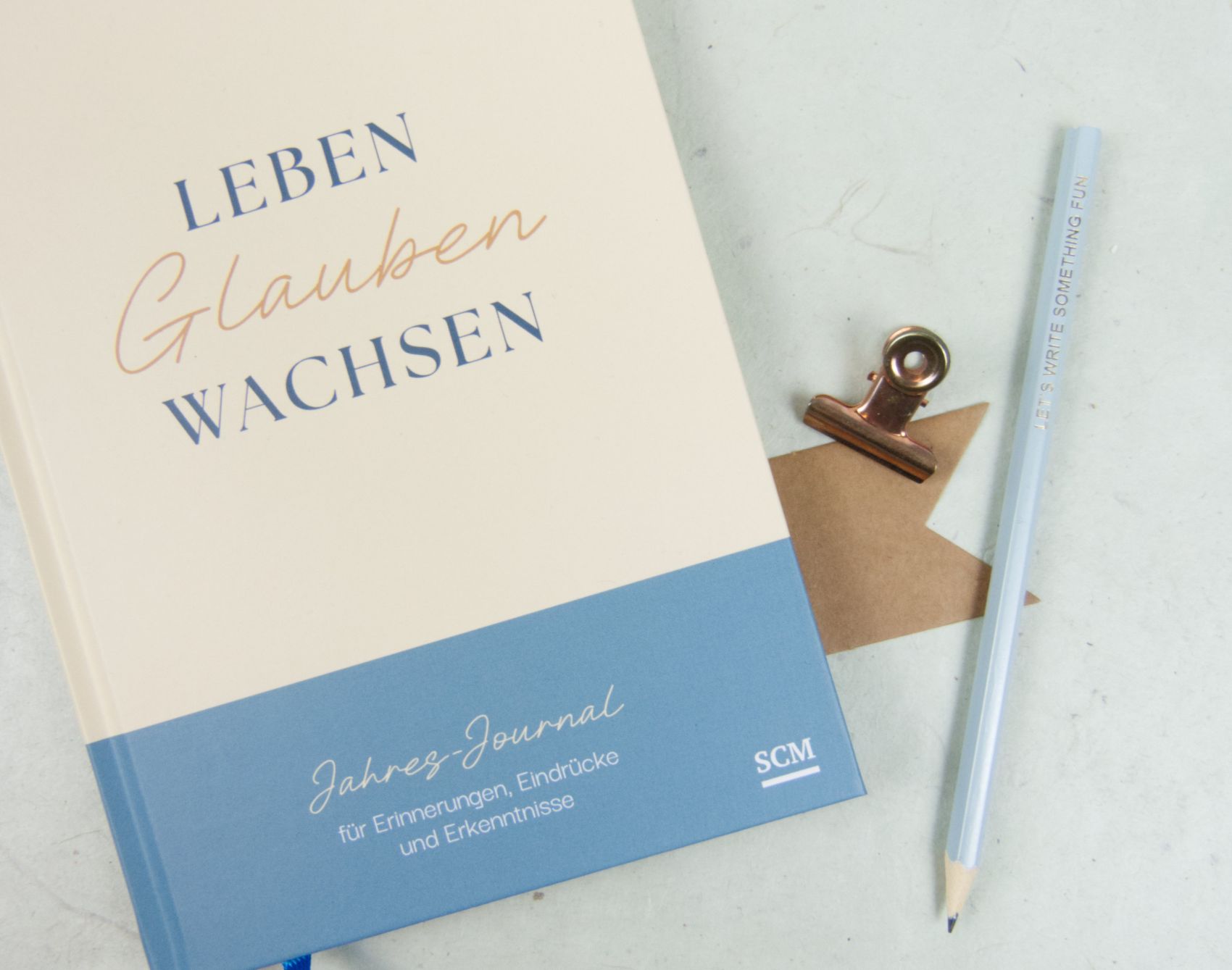 Das Jahres-Journal "Leben. Glauben. Wachsen"